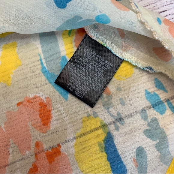 Anthropologie Sanctuary Floral Blouse Size Medium - Picture 6 of 7